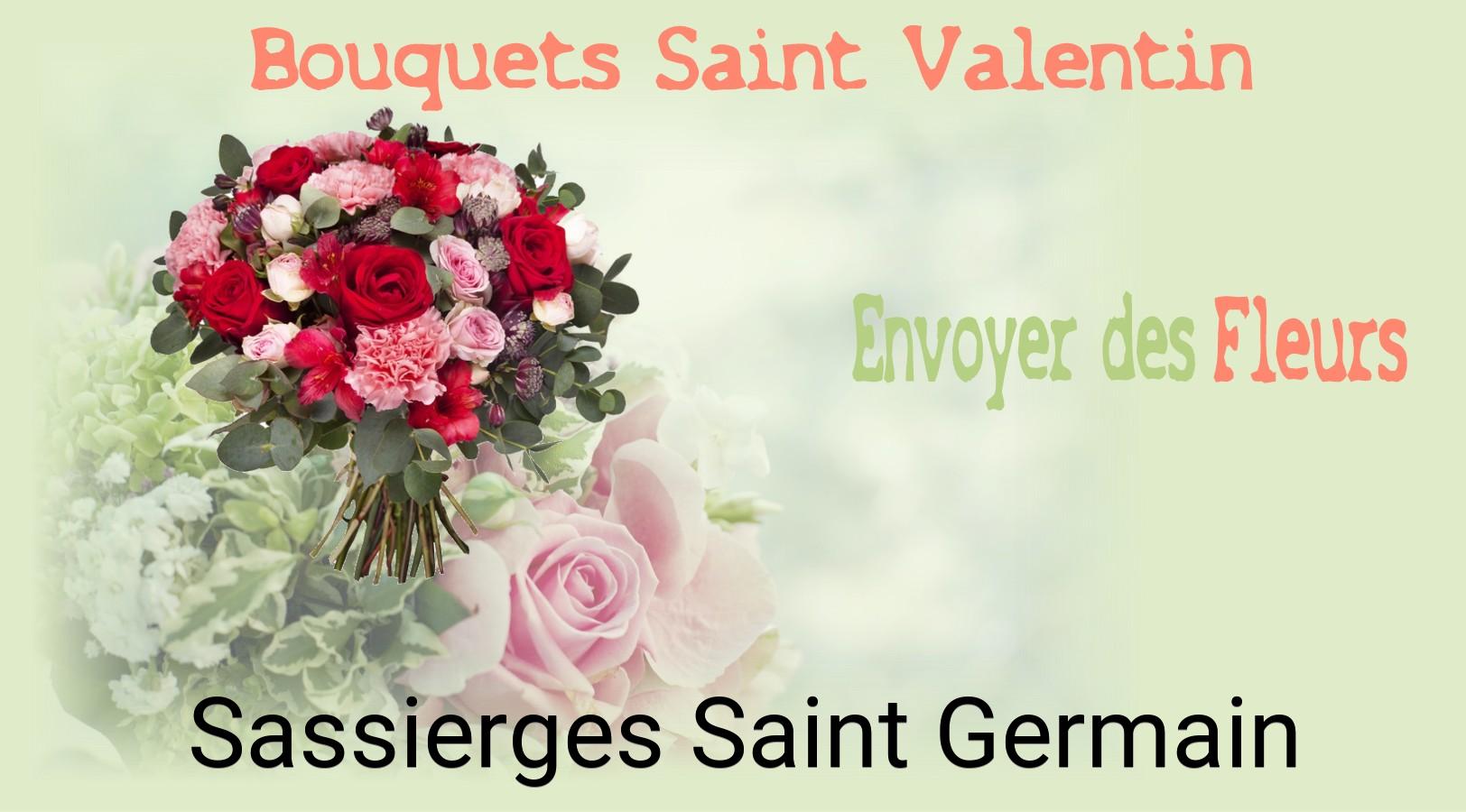 Roses de Saint-Valentin livrées à Sassierges-Saint-Germain